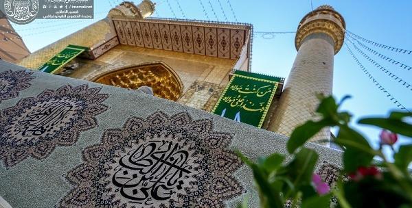 عکس حرم امام علی عید غدیر