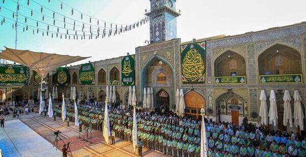 عکس حرم امام علی عید غدیر