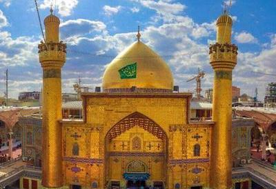 عکس حرم امام علی عید غدیر