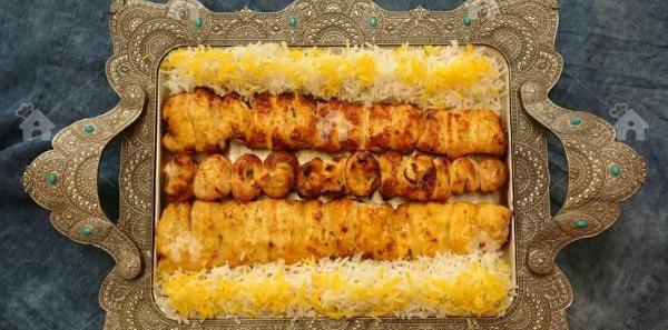 عکس چلو جوجه کباب مخصوص