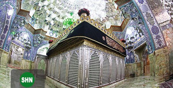 عکس نوشته دلتنگی حرم حضرت معصومه
