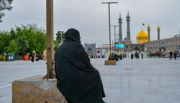 عکس نوشته دلتنگی حرم حضرت معصومه