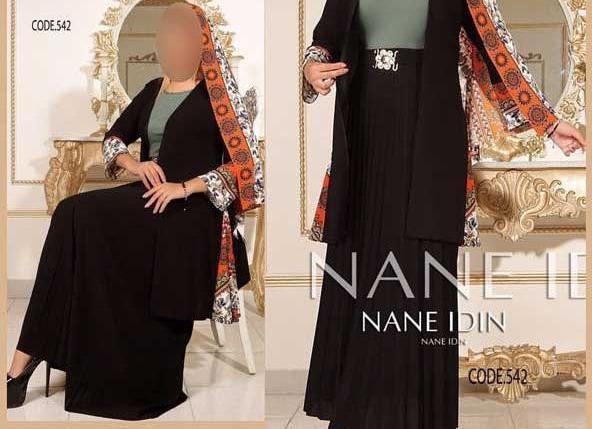 عکس مانتو بلند پلیسه