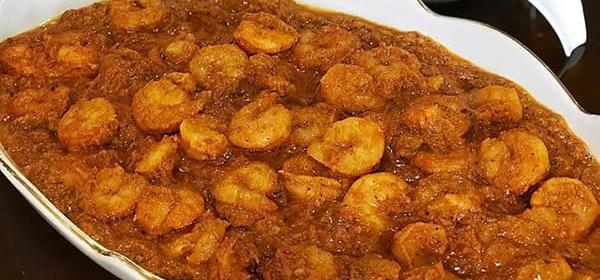 عکس غذا میگو