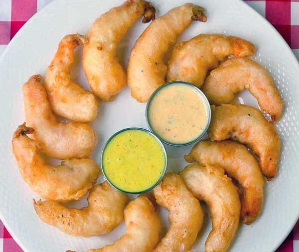 عکس غذا میگو
