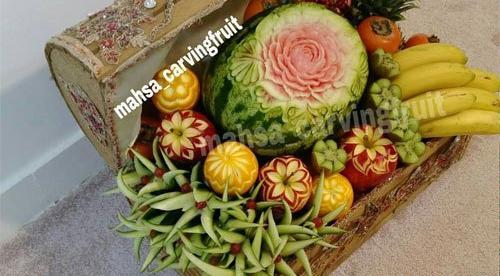 عکس ایده شب یلدا تزیین میوه