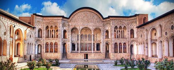 عکس خانه طباطبایی ها در کاشان