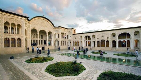 عکس خانه طباطبایی ها در کاشان