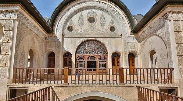 عکس خانه طباطبایی ها در کاشان