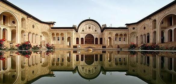 عکس خانه طباطبایی ها در کاشان