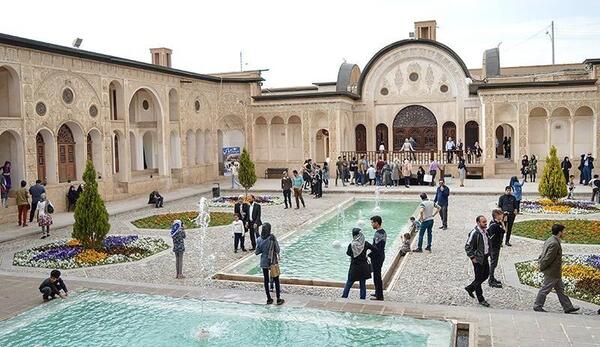 عکس خانه طباطبایی ها در کاشان
