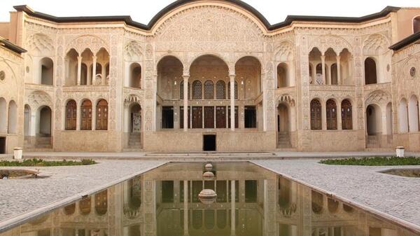 عکس خانه طباطبایی ها در کاشان