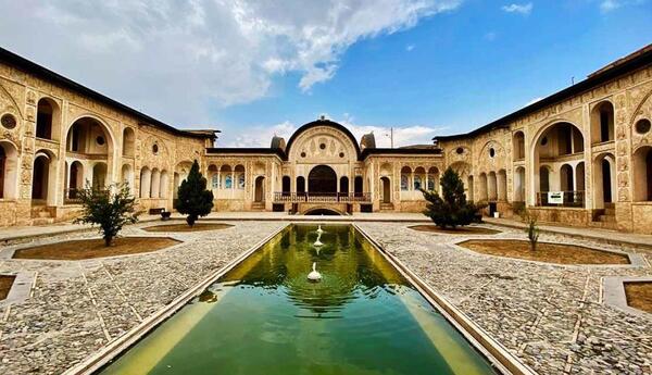 عکس خانه طباطبایی ها در کاشان