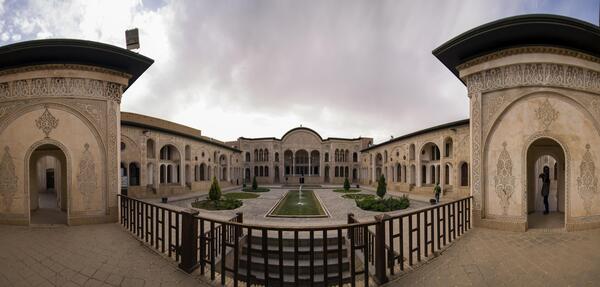 عکس خانه طباطبایی ها در کاشان