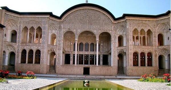 عکس خانه طباطبایی ها در کاشان