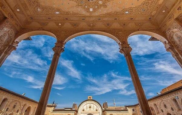 عکس خانه طباطبایی ها در کاشان