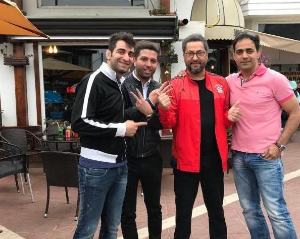 عکس عروسی مهرداد میناوند