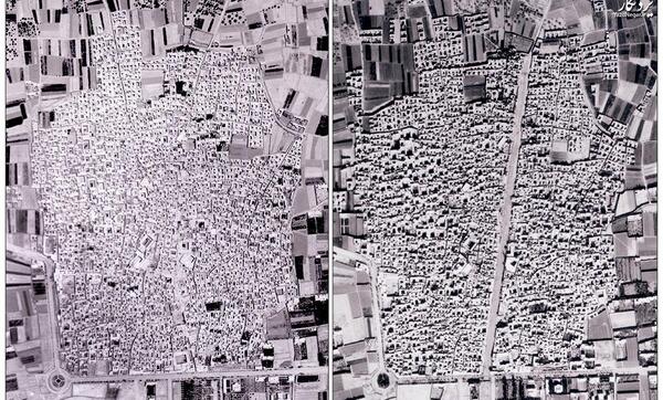 عکس هوایی قدیمی
