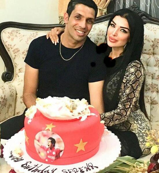 عکس محسن خلیلی وهمسرش