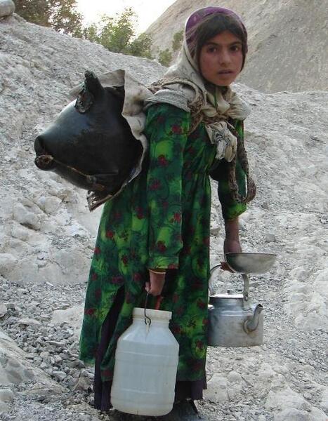 عکس زیباترین دختر روستایی