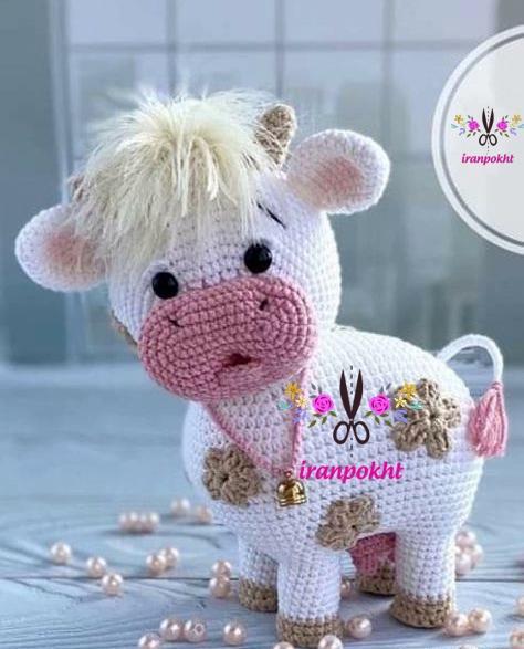 عکس گاو بافتنی