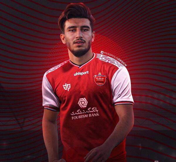 عکس محمد شریفی بازیکن پرسپولیس