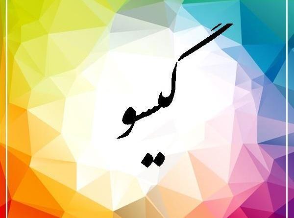 عکس نوشته ی گیسو
