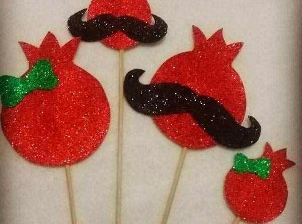 عکس ایده شب یلدا نمد