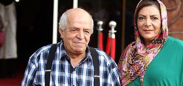 عکس محسن قاضی مرادی و همسرش