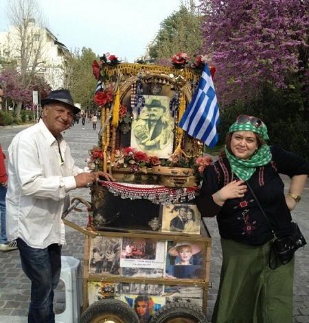 عکس بهاره رهنما در خارج