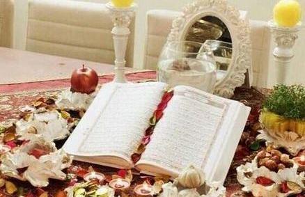 عکس سفره هفت سین جدید لاکچری