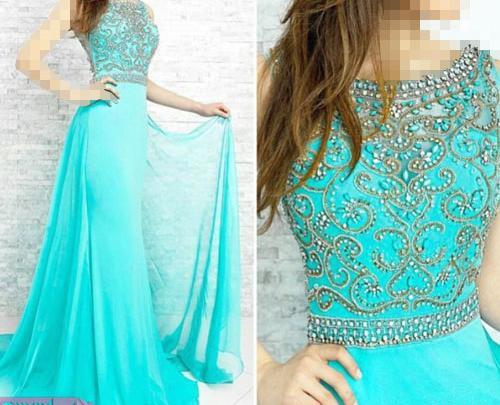 عکس لباس مجلسی زنانه طرح جدید