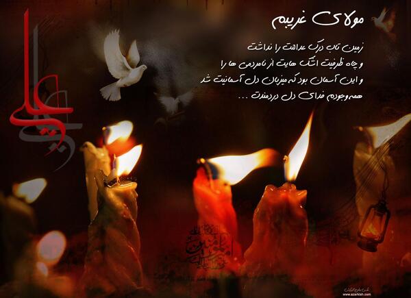 عکس امام علی شب قدر