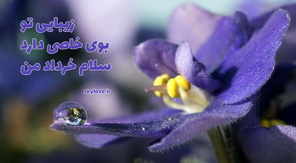 عکس نوشته ذهن زیبا زندگی زیبا