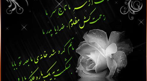 عکس پدر یک سال گذشت