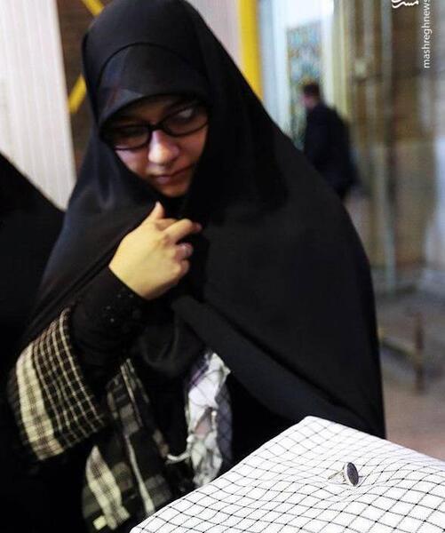 عکس همسر رهبر خامنه ای