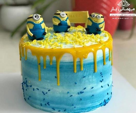 عکس کیک مینیون