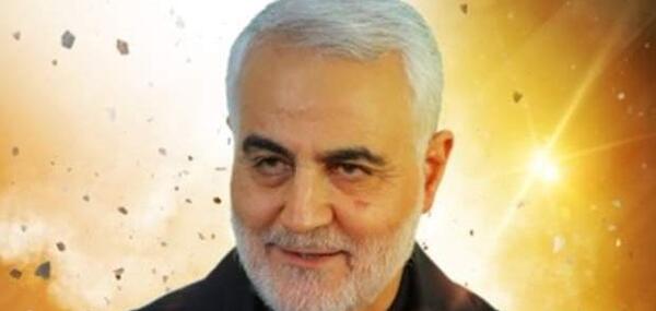 عکس ساده حاج قاسم سلیمانی