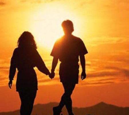 عکس رمانتیک غروب خورشید