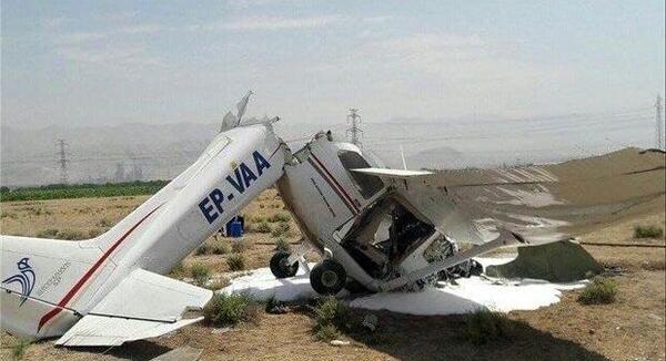 عکس سانحه هواپیما