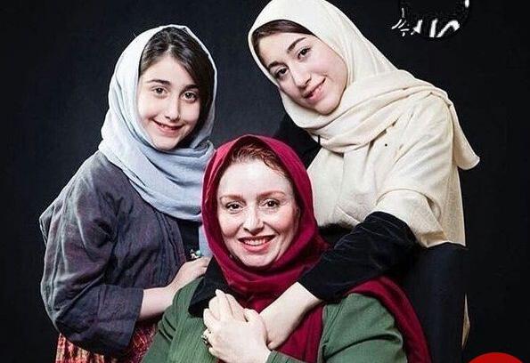 عکس ژاله صامتی و دخترانش