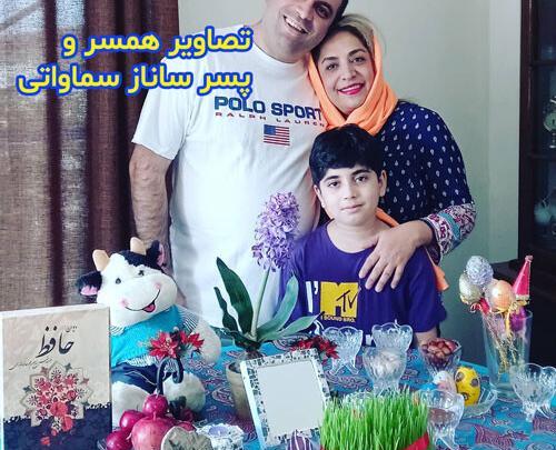 عکس ساناز سماواتی در سریال نقطه چین