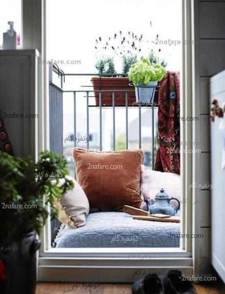عکس ایده برای بالکن های کوچک