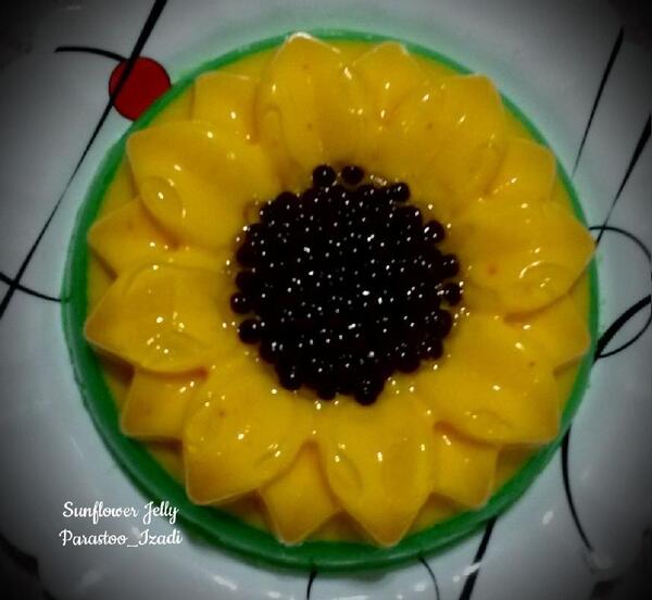 عکس ژله آفتابگردان