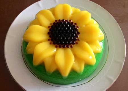 عکس ژله آفتابگردان