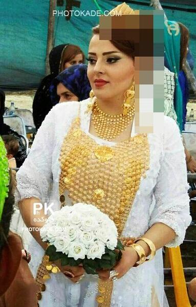 عکس عروس کرد