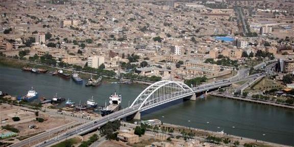 عکس هوایی خرمشهر