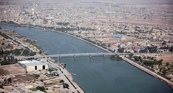 عکس هوایی خرمشهر