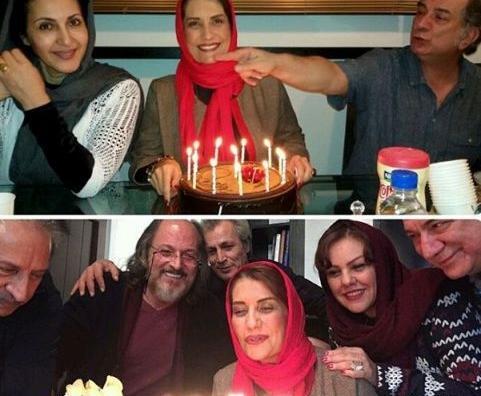 عکس تولد دختر فریبا کوثری