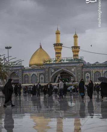 عکس نوشته باران کربلا